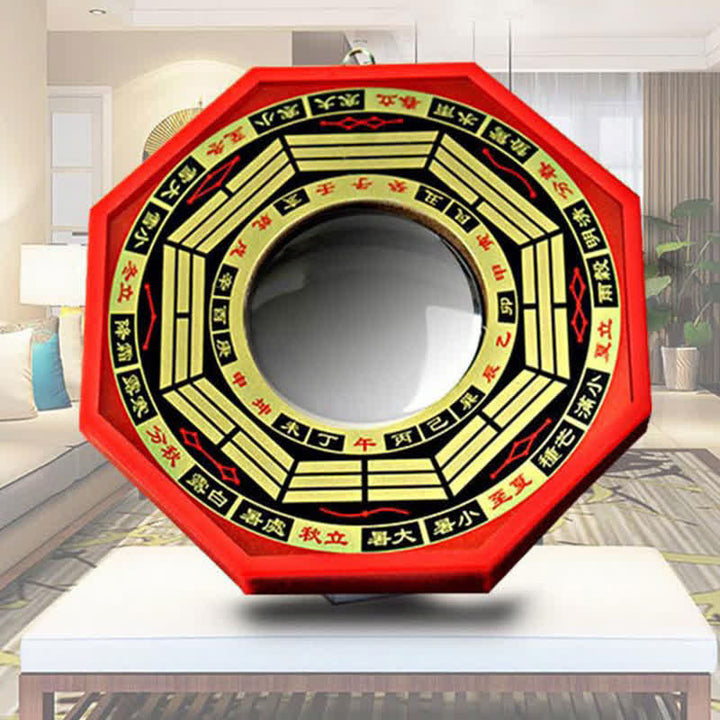 Feng Shui Bagua Mapa Równowagi Salonu Energia Mapa Lustra - image 6