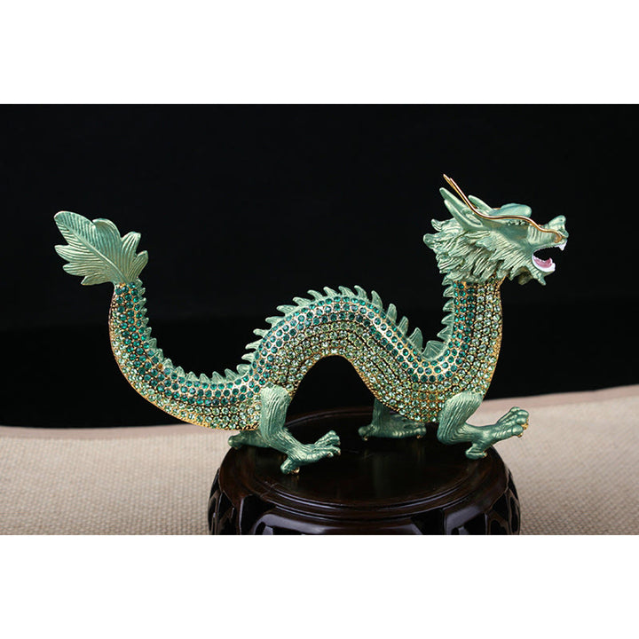 Buddha Stones Ręcznie Robione Feng Shui Smok Szczęście Sukces Dekoracja Domu