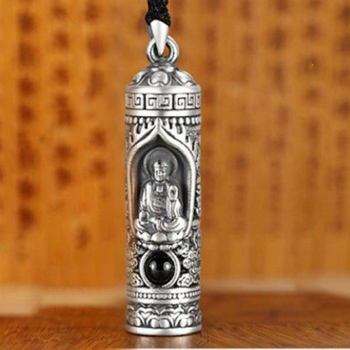 Chiński zodiak natalny budda projekcja naszyjnik dobrobyt wisiorek - Koza/Małpa - image 16