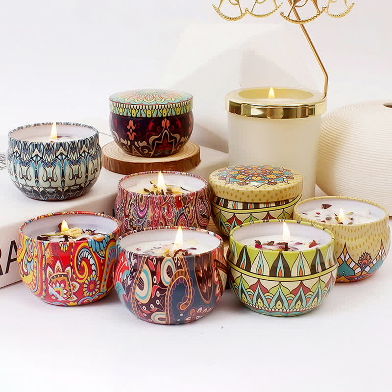 Biała herbata, kwiat imbiru, lawenda, gardenia, zapachowa świeca sojowa, prezent dla rodziny i przyjaciół - image 2