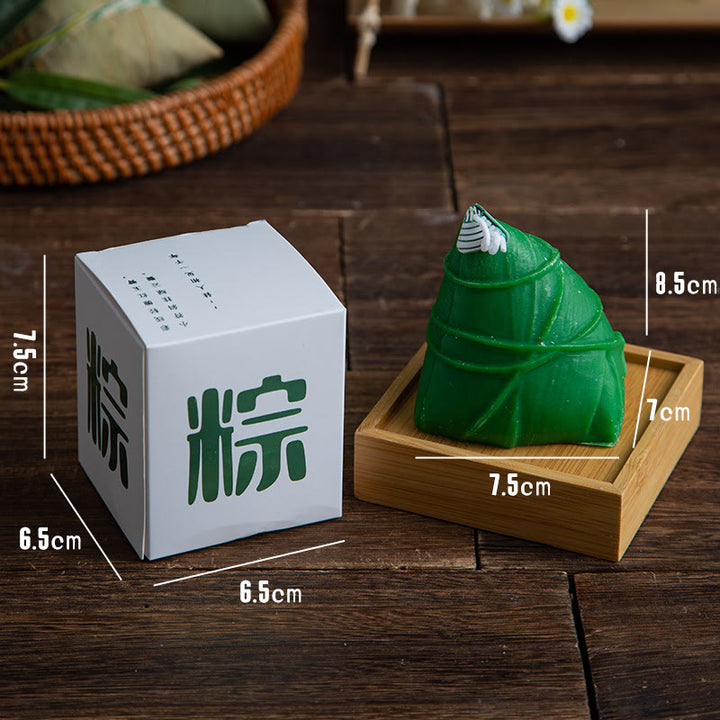 Buddha Stones , Festiwal Smoczych Łodzi, Wzór Zongzi, Świeca Zapachowa, Prezent Dla Rodziny, Przyjaciół