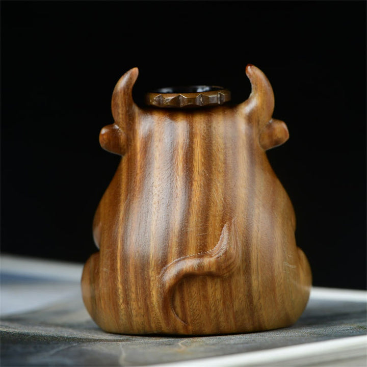 Buddha Stones Drzewo Sandałowe Uroczy Wzór Cielęcy Medytacja Kadzidełko Dekoracja - image 3