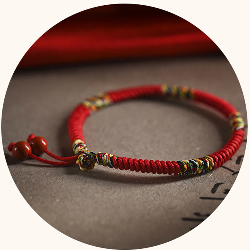 Bransoletka ochronna na szczęście z pięcioma kolorami King Kong Knot String