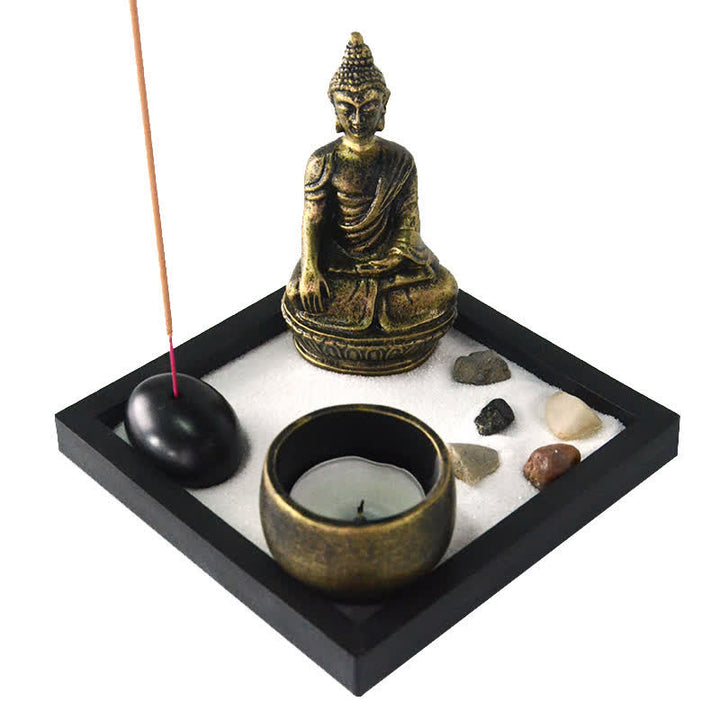 Buddha Stones Symbol Buddy Skały Medytacja Spokój Zen Ogród Dekoracja Domu