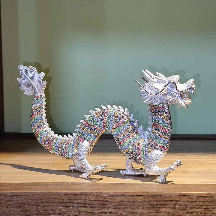 Buddha Stones Ręcznie Robione Feng Shui Smok Szczęście Sukces Dekoracja Domu - image 9