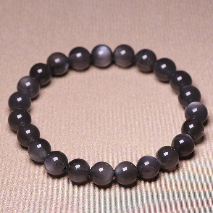 Bransoletka z naturalnych koralików Moonstone Positive Love
