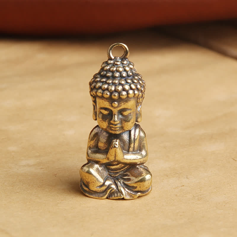 Brelok miedziany Budda Współczucie Dekoracja - image 1
