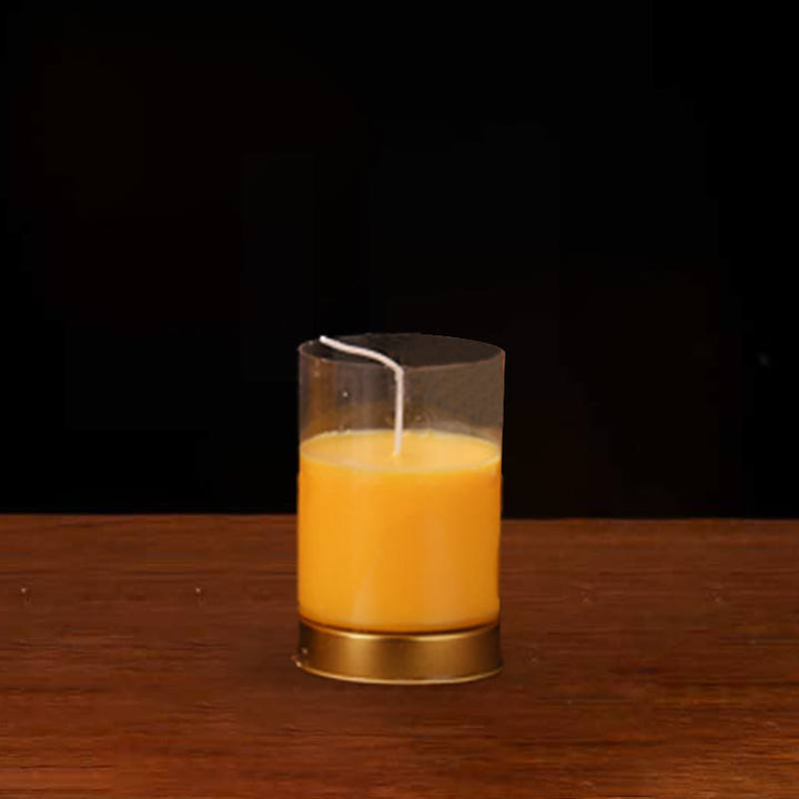 Medytacja Modlitwa Ołtarz Świeca Buddyjska Świątynia Rytuały Użyj Przedmiotów - Żółty - Mały (1 dzień) - image 12