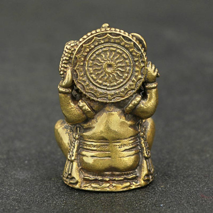 Ganesh Ganpati Słonia Statuetka Bogactwo Wystrój Domu - image 4