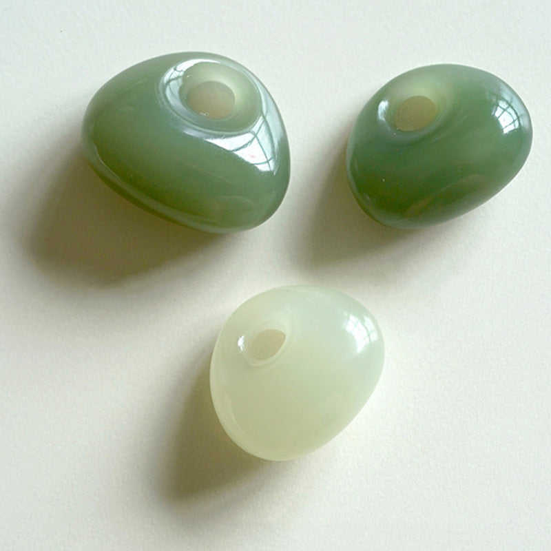 Naszyjnik z Buddha Stones Naturalny Jadeit Szczęście Dobrobyt Wisiorek (Losowy Kolor)