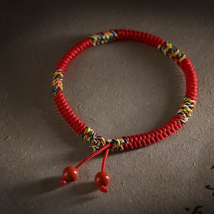 Bransoletka ochronna na szczęście z pięcioma kolorami King Kong Knot String