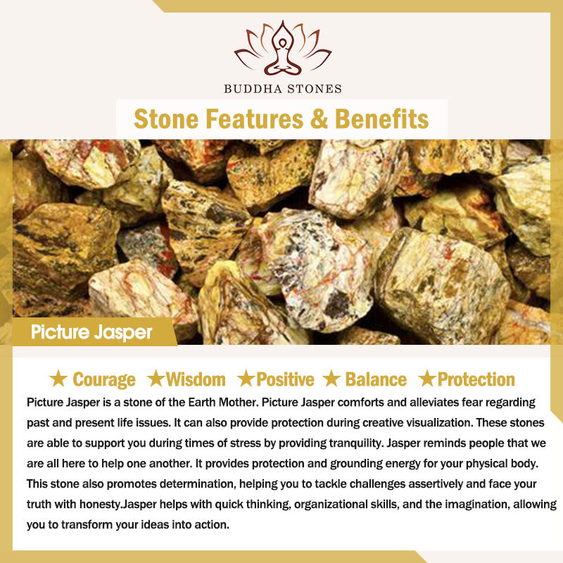 Bransoletka z koralików Natural Agat Stone Crystal Balance