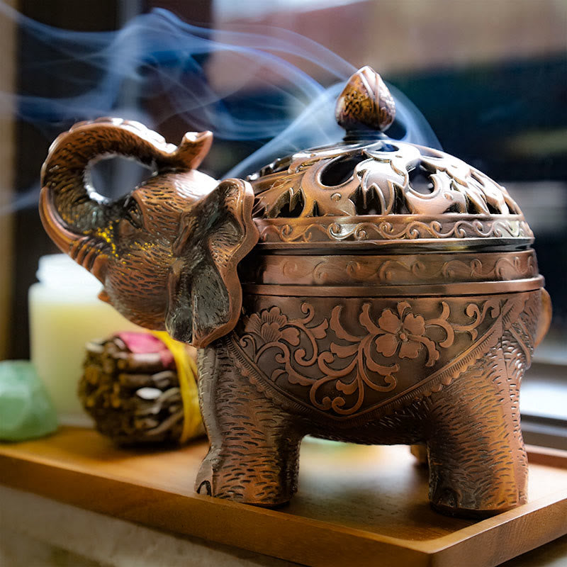 Buddha Stones Słoń Stop Kadzidełko Dekoracja Domu Kadzielnica