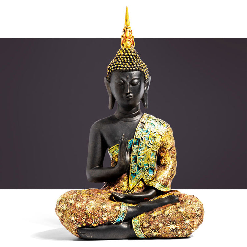 Buddha Stones Budda tybetański dekoracja FengShui - 11*16*5,8 cm - image 0