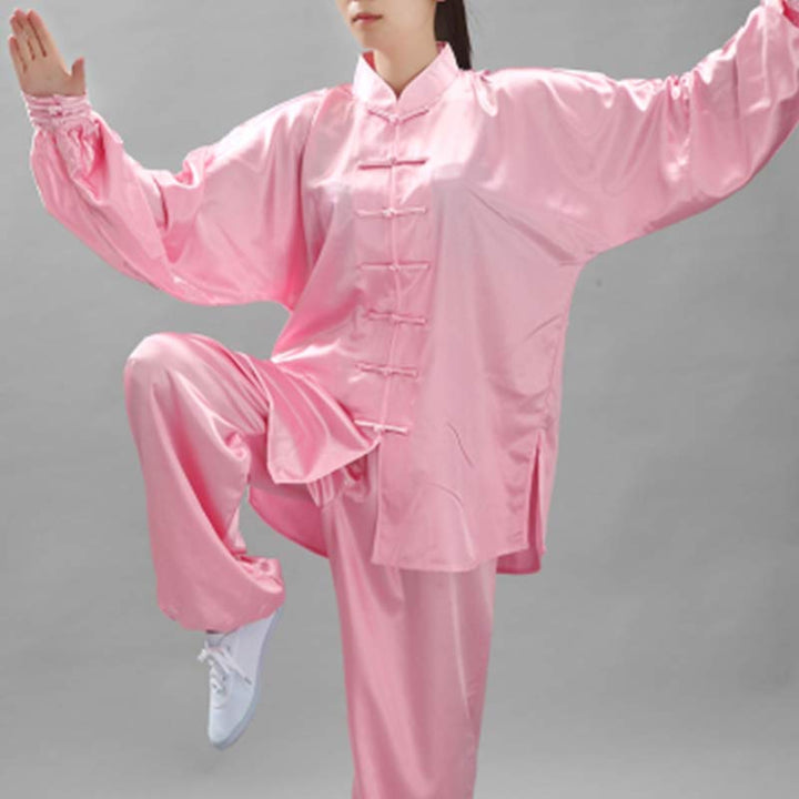 Buddha Stones Prosty wzór Medytacja Modlitwa Duchowy Zen Tai Chi Qigong Praktyka Unisex Zestaw Ubrań - image 19