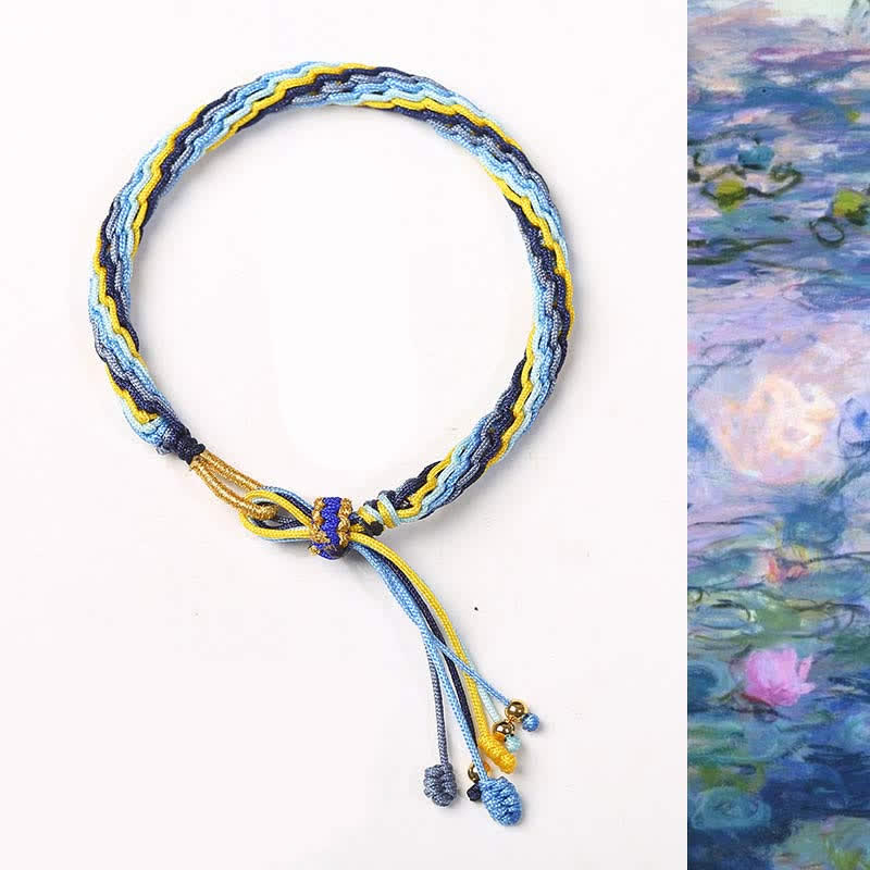 Bransoletka ochronna ze sznurka Reincarnation Knot Luck String