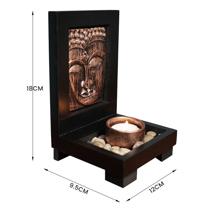 Buddha Stones Budda Współczucie Spokój Dom Modlitwa Ołtarz Zen Dekoracja - image 9