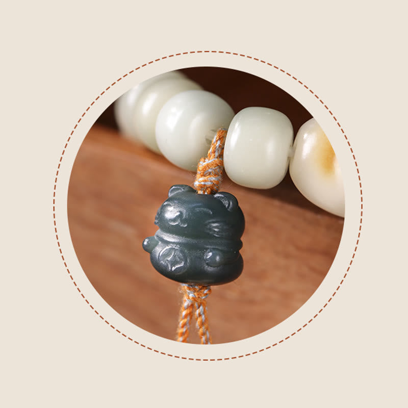 Buddha Stones Szczęścia Kot Bodhi Nasiona Kocia Łapa Bransoletka Pokoju - image 8