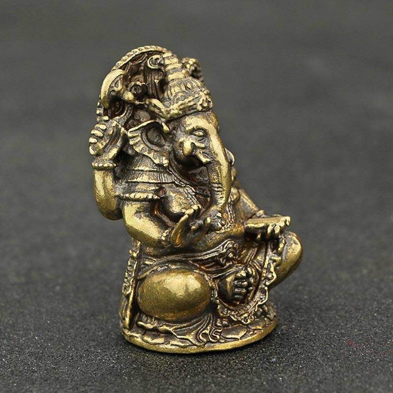 Ganesh Ganpati Słonia Statuetka Bogactwo Wystrój Domu - image 2