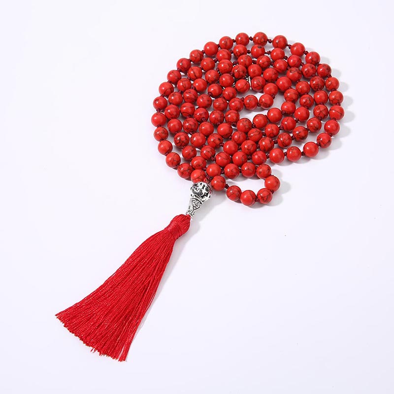 108 Mala Beads Naszyjnik Modlitwa Joga Medytacja