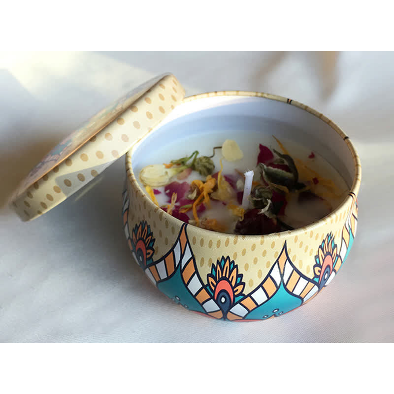 Biała herbata, kwiat imbiru, lawenda, gardenia, zapachowa świeca sojowa, prezent dla rodziny i przyjaciół - Biała herbata i kwiat imbiru - image 1