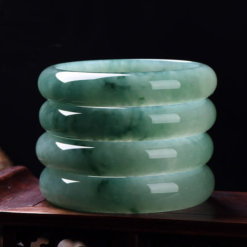 Bransoletka z Buddha Stones Jadeit Obfitość Szczęście Uzdrawiająca Bransoletka - image 3