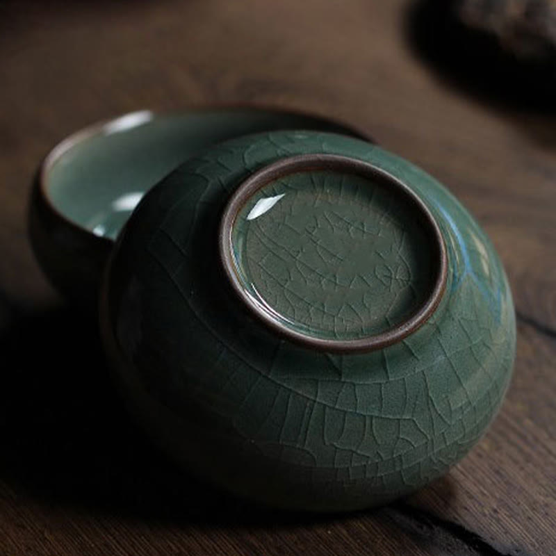 Buddha Stones Kolorowe Ryby Koi Ceramiczny Filiżanka Kung Fu Filiżanka Miska - image 10