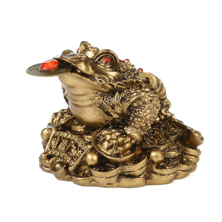Buddha Stones FengShui Bogactwo Szczęśliwa Żaba Dekoracja