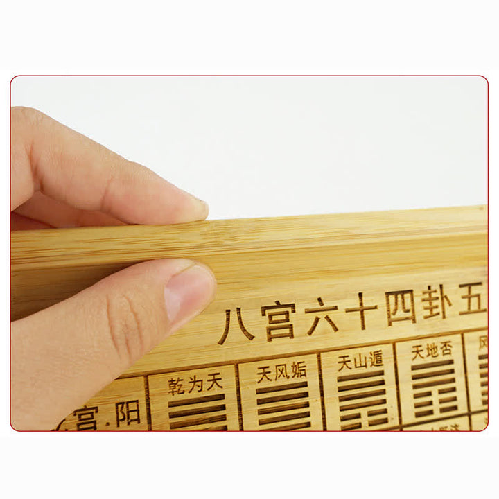 Mapa Feng Shui Bamboo Bagua Mapa Harmonii Energii