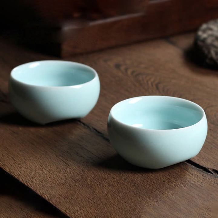 Buddha Stones Kolorowe Ryby Koi Ceramiczny Filiżanka Kung Fu Filiżanka Miska