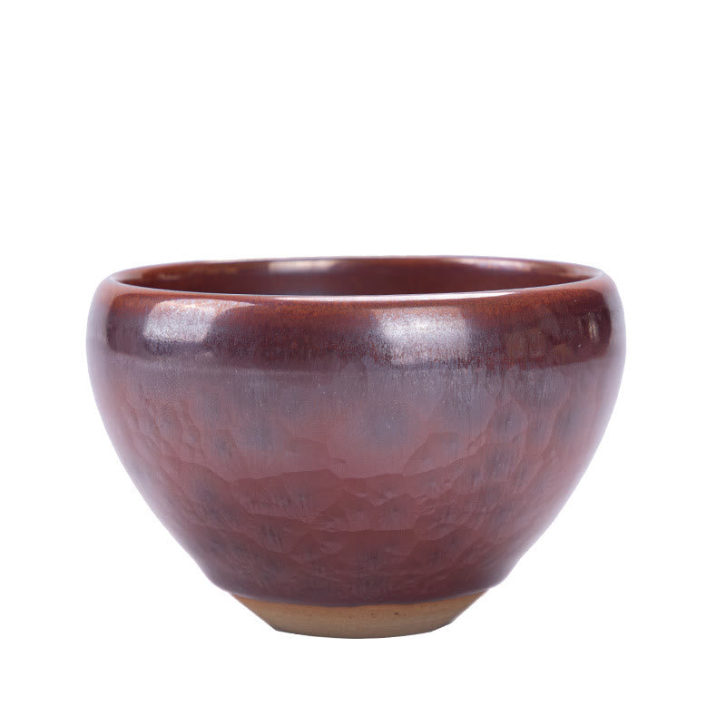 Buddha Stones ręcznie robione chińskie Jianzhan Lotus Design Ceramiczny kubek do herbaty Kung Fu