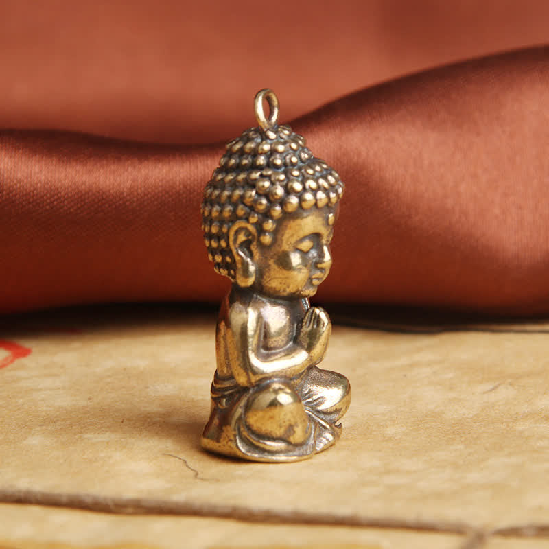 Brelok miedziany Budda Współczucie Dekoracja - image 2