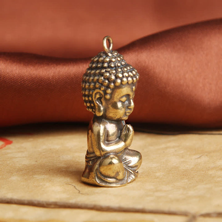 Brelok miedziany Budda Współczucie Dekoracja - image 2