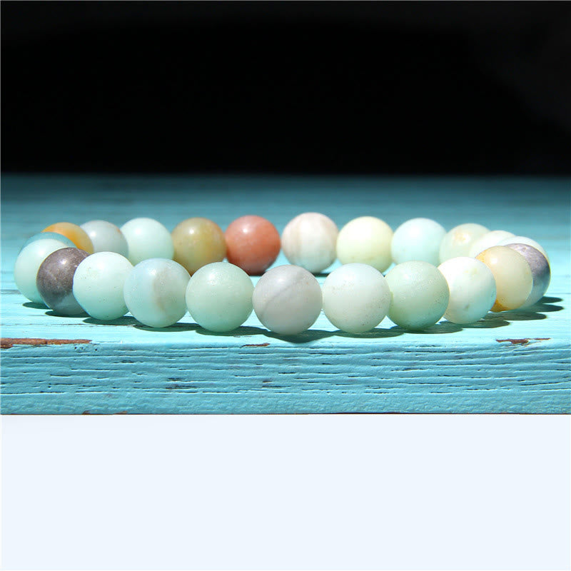 Bransoletka z koralików Natural Agat Stone Crystal Balance