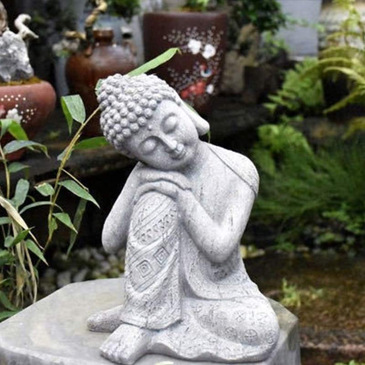 Buddha Stones Tybetańska Medytacja Buddy Błogosławieństwo Współczucie Spokój Dekoracja Domu - image 4