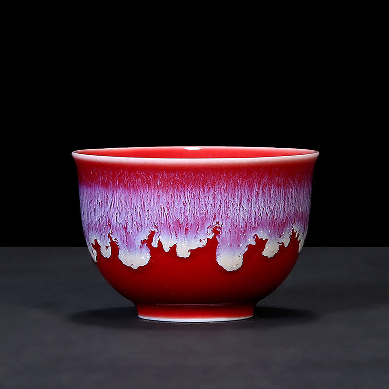 Buddha Stones Chińskie Jianzhan Glaze Kiln Change Ceramic Tea Cup Tenmoku Kung Fu Tea Cup