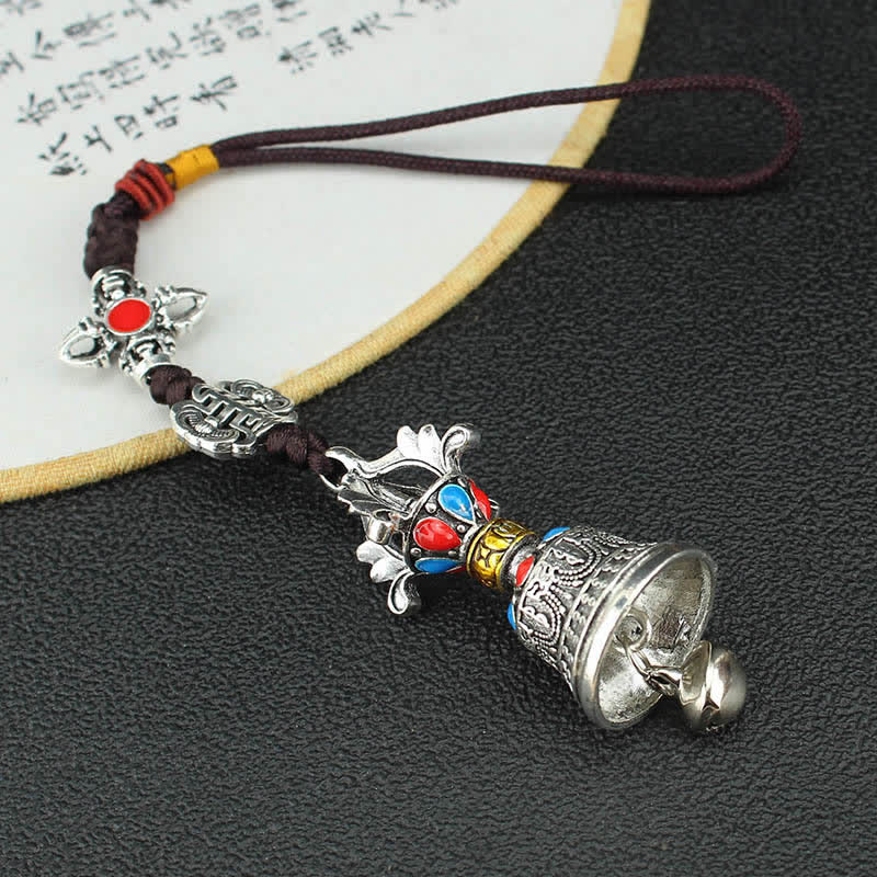 Tybet Om Mani Padme Hum Vajra Dorje Duchowa dekoracja wisząca w samochodzie