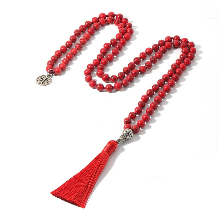 108 Mala Beads Naszyjnik Modlitwa Joga Medytacja