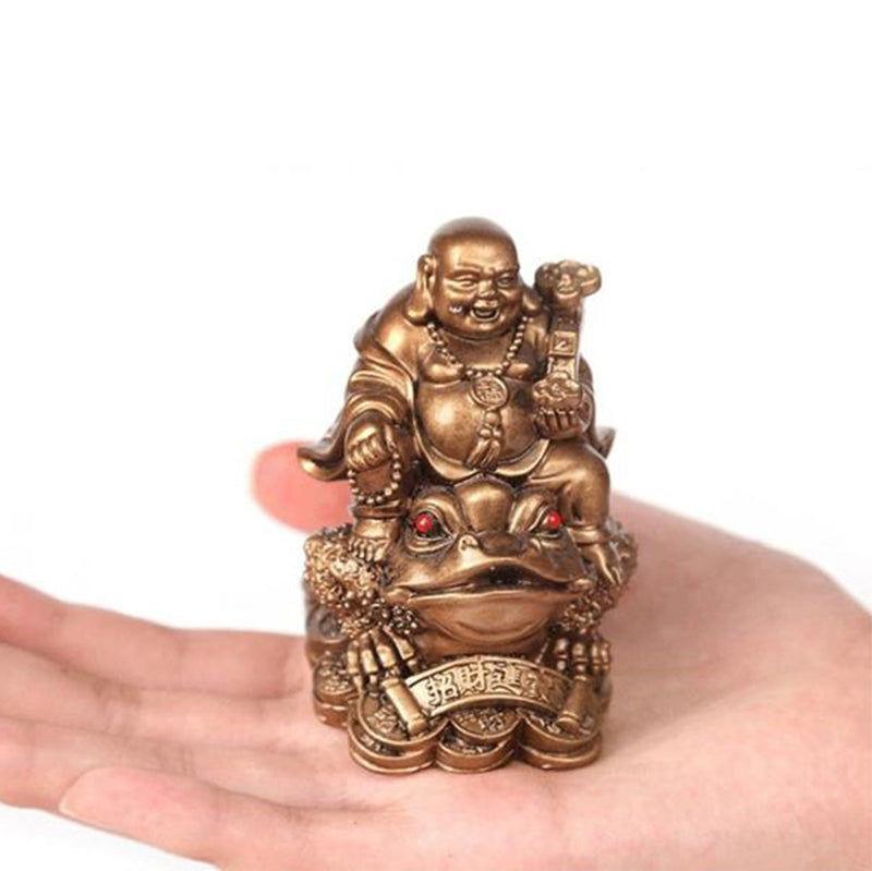 FengShui Maitreya Żaba Ozdoba Dekoracja