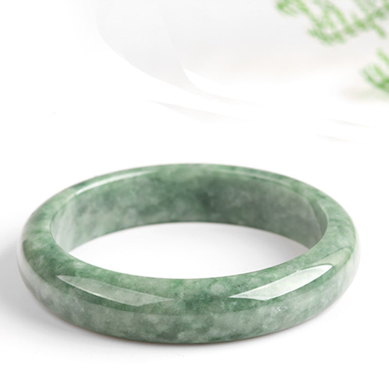 Bransoletka z naturalnego jadeitu , Buddha Stones , szczęścia i bogactwa