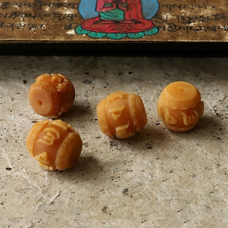 Buddha Stones Tybet 108 Mala Koraliki Bodhi Seed Bagua Vajra Bransoletka bogactwa