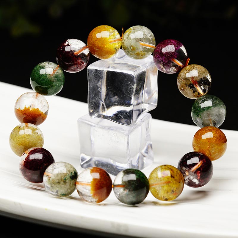 Buddha Stones Naturalne Różnorodne Kamienne Kryształowe Bransoletki Miłosne