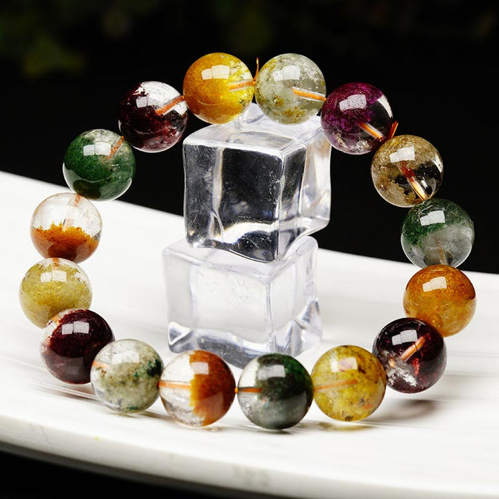 Buddha Stones Naturalne Różnorodne Kamienne Kryształowe Bransoletki Miłosne