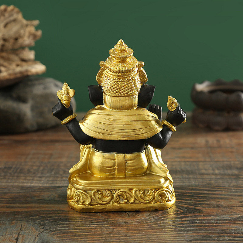 Buddha Stones Tybetańska dekoracja Ganpati FengShui - image 4