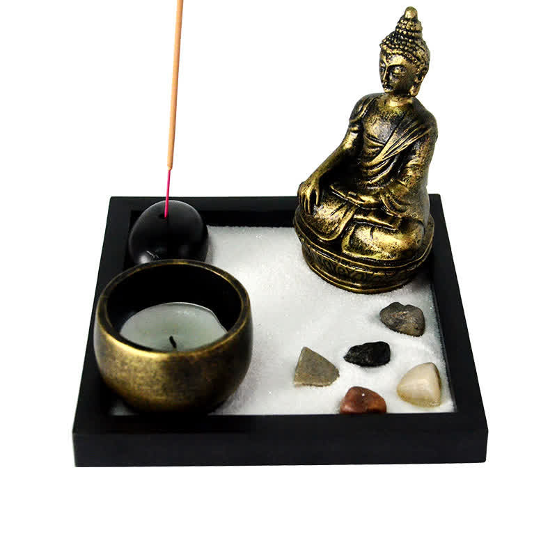 Buddha Stones Symbol Buddy Skały Medytacja Spokój Zen Ogród Dekoracja Domu