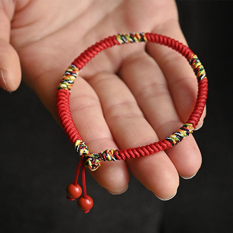 Bransoletka ochronna na szczęście z pięcioma kolorami King Kong Knot String