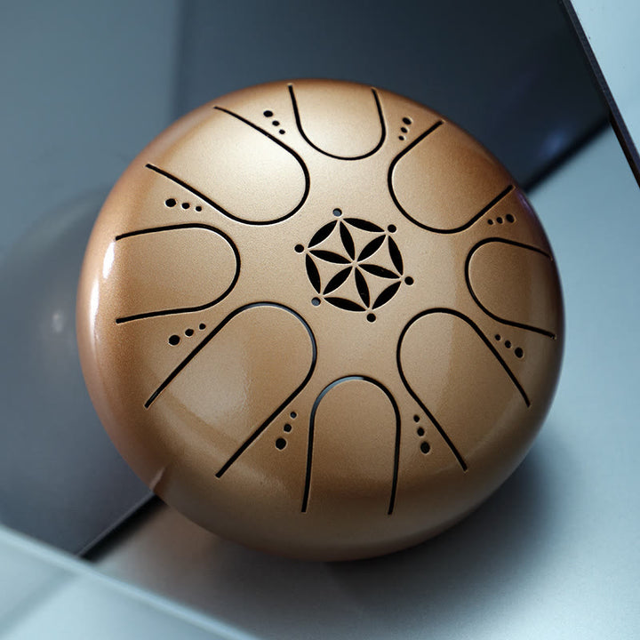 Buddha Stones , dźwięk uzdrawiający, medytacja, joga, zestaw perkusyjny, 8 nut, 5 cali, z torbą transportową