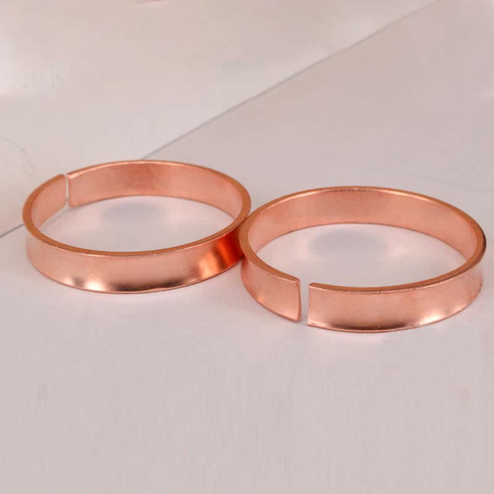 Bransoletka z mankietem Copper Wealth Luck