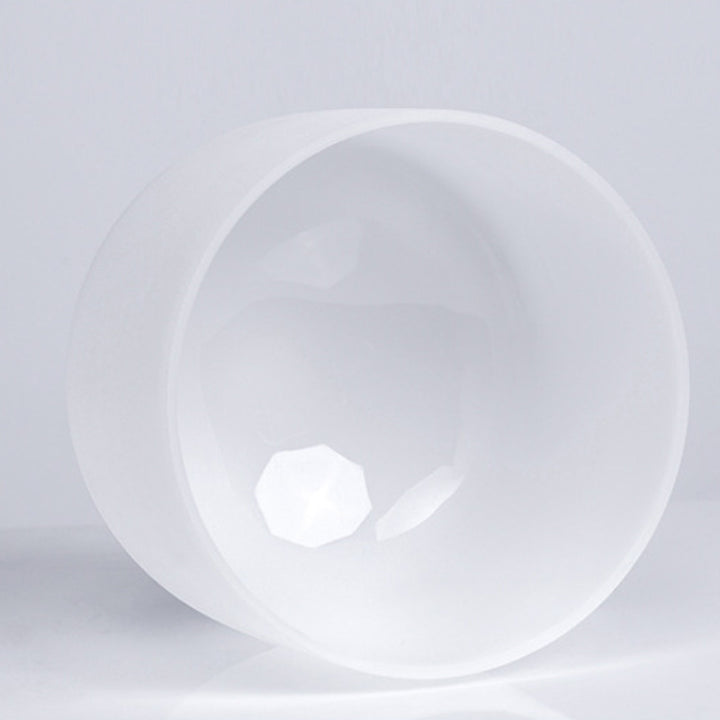 OM Crystal Sound Bowl Medytacja Ręcznie wykonana misa śpiewająca do ćwiczeń uważności i ochrony
