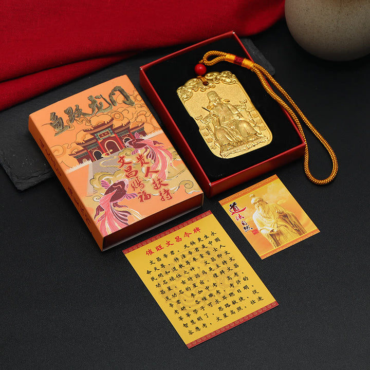 Buddha Stones Feng Shui Pomyślna Gwiazda Wenchang Pen Pagoda Koi Fish Samochód Wisząca Dekoracja